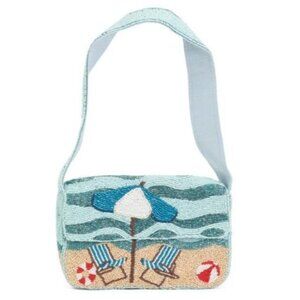 Beach-Themed Beaded Shoulder Bag By Sol And Mer